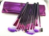 Kit com 12 Pincéis Roxo