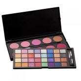 Paleta com 32 Sombras + 10 Blush